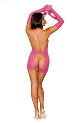 Chemise and Gloves Restraints-French Quarter Lingerie